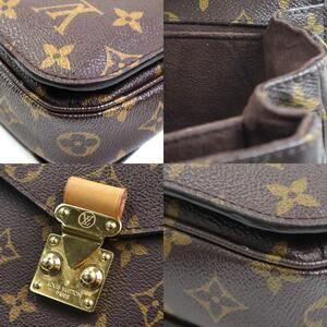 Louis Vuitton Pochette Metis Shoulder Bag Brown